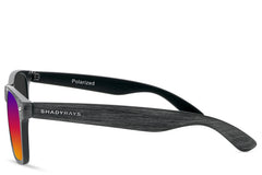 Classic Timber - Black Mirage Polarized